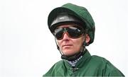 22 July 2023; Jockey Gary Carroll before the Jebel Ali Racecourse And Stables Anglesey Stakes during day one of the Juddmonte Irish Oaks Weekend at The Curragh Racecourse in Kildare. Photo by Seb Daly/Sportsfile