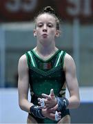 23 July 2023; Mimi Moloney of Ireland during a training session at the 2023 Summer European Youth Olympic Festival at Ice Rink Hall in Maribor, Slovenia. Photo by Tyler Miller/Sportsfile