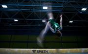 23 July 2023; Maeve McGuinness of Ireland during a training session at the 2023 Summer European Youth Olympic Festival at Ice Rink Hall in Maribor, Slovenia. Photo by Tyler Miller/Sportsfile