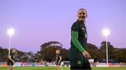 23 July 2023; Goalkeeper Courtney Brosnan during a Republic of Ireland training session at Dorrien Gardens in Perth, Australia, ahead of their second Group B match of the FIFA Women's World Cup 2023, against Canada. Photo by Stephen McCarthy/Sportsfile