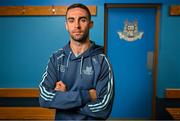 24 July 2023; James McCarthy stands for a portrait during a Dublin media conference at Parnell Park in Dublin ahead of the All-Ireland Senior Football Championship Final. Photo by Sam Barnes/Sportsfile