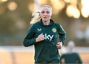 24 July 2023; Louise Quinn during a Republic of Ireland training session at Dorrien Gardens in Perth, Australia, ahead of their second Group B match of the FIFA Women's World Cup 2023, against Canada. Photo by Stephen McCarthy/Sportsfile