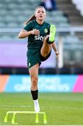 24 July 2023; Katie McCabe during a Republic of Ireland training session at Dorrien Gardens in Perth, Australia, ahead of their second Group B match of the FIFA Women's World Cup 2023, against Canada. Photo by Stephen McCarthy/Sportsfile