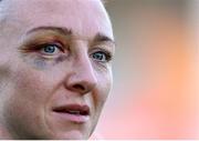 24 July 2023; Louise Quinn during a Republic of Ireland training session at Dorrien Gardens in Perth, Australia, ahead of their second Group B match of the FIFA Women's World Cup 2023, against Canada. Photo by Stephen McCarthy/Sportsfile