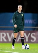 25 July 2023; Louise Quinn during a Republic of Ireland training session at Dorrien Gardens in Perth, Australia, ahead of their second Group B match of the FIFA Women's World Cup 2023, against Canada. Photo by Stephen McCarthy/Sportsfile