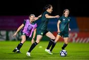 25 July 2023; Áine O'Gorman during a Republic of Ireland training session at Dorrien Gardens in Perth, Australia, ahead of their second Group B match of the FIFA Women's World Cup 2023, against Canada. Photo by Stephen McCarthy/Sportsfile