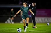 25 July 2023; Katie McCabe during a Republic of Ireland training session at Dorrien Gardens in Perth, Australia, ahead of their second Group B match of the FIFA Women's World Cup 2023, against Canada. Photo by Stephen McCarthy/Sportsfile