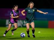 25 July 2023; Kyra Carusa during a Republic of Ireland training session at Dorrien Gardens in Perth, Australia, ahead of their second Group B match of the FIFA Women's World Cup 2023, against Canada. Photo by Stephen McCarthy/Sportsfile