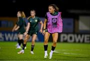 25 July 2023; Katie McCabe during a Republic of Ireland training session at Dorrien Gardens in Perth, Australia, ahead of their second Group B match of the FIFA Women's World Cup 2023, against Canada. Photo by Stephen McCarthy/Sportsfile