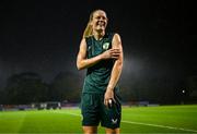 25 July 2023; Diane Caldwell during a Republic of Ireland training session at Dorrien Gardens in Perth, Australia, ahead of their second Group B match of the FIFA Women's World Cup 2023, against Canada. Photo by Stephen McCarthy/Sportsfile