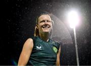 25 July 2023; Diane Caldwell during a Republic of Ireland training session at Dorrien Gardens in Perth, Australia, ahead of their second Group B match of the FIFA Women's World Cup 2023, against Canada. Photo by Stephen McCarthy/Sportsfile