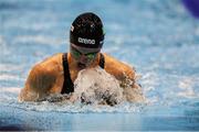 25 July 2023; Mona McSharry of Ireland competes in the Women’s 100m Breaststroke Final during day twelve of the 2023 World Aquatics Championships at Marine Messe Fukuoka Hall in Fukuoka, Japan. Photo by Ian MacNicol/Sportsfile