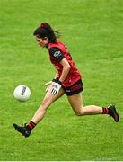 23 July 2023; Niamh Scullion of Down during the TG4 LGFA All-Ireland Junior Championship semi-final match between Down and Carlow at Parnell Park in Dublin. Photo by Eóin Noonan/Sportsfile