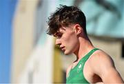 28 July 2023; Davey Davitt of Team Ireland after competing in the boy's 400m hurdles final during day five of the 2023 Summer European Youth Olympic Festival at Poljane Athletics Stadium in Maribor, Slovenia. Photo by Tyler Miller/Sportsfile