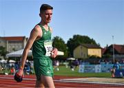 28 July 2023; Oisin McGloin of Team Ireland after competing in the boy's 3000m final during day five of the 2023 Summer European Youth Olympic Festival at Poljane Athletics Stadium in Maribor, Slovenia. Photo by Tyler Miller/Sportsfile