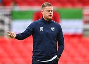 28 July 2023; Shelbourne manager Damien Duff before the SSE Airtricity Men's Premier Division match between Cork City and Shelbourne at Turner's Cross in Cork. Photo by Eóin Noonan/Sportsfile