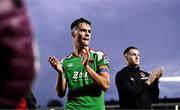 28 July 2023; Cian Coleman of Cork City after the SSE Airtricity Men's Premier Division match between Cork City and Shelbourne at Turner's Cross in Cork. Photo by Eóin Noonan/Sportsfile