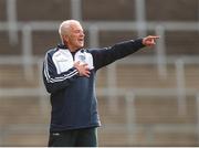 28 July 2023; Cavan manager Michael Flynn during the LGFA All-Ireland U16 A Championship final replay match between Cork and Cavan at TUS Gaelic Grounds in Limerick. Photo by Michael P Ryan/Sportsfile