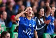 28 July 2023; Action from the LGFA All-Ireland U16 A Championship final replay match between Cork and Cavan at TUS Gaelic Grounds in Limerick. Photo by Michael P Ryan/Sportsfile