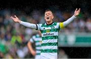 29 July 2023; Callum McGregor of Celtic during the pre-season friendly match between Celtic and Wolverhampton Wanderers at the Aviva Stadium in Dublin. Photo by Seb Daly/Sportsfile