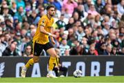 29 July 2023; Max Kilman of Wolverhampton Wanderers during the pre-season friendly match between Celtic and Wolverhampton Wanderers at the Aviva Stadium in Dublin. Photo by Seb Daly/Sportsfile