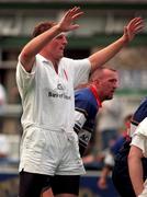 16 August 1997; Gary Longwell of Ulster during the Interprovincial rugby match between Leinster and Ulster in Donnybrook Stadium in Dublin. Photo by Brendan Moran/Sportsfile