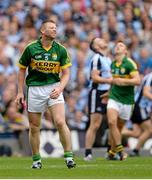 1 September 2013; Tomás O Sé, Kerry, reacts after missing a chance of a point. GAA Football All-Ireland Senior Championship, Semi-Final, Dublin v Kerry, Croke Park, Dublin. Picture credit: Brendan Moran / SPORTSFILE
