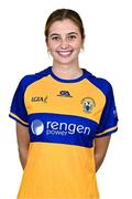 31 July 2023; Clare’s Aisling Reidy poses for a portrait during a Clare Ladies Football squad portrait session at Cusack Park in Ennis, Clare. Photo by Piaras Ó Mídheach/Sportsfile