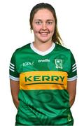 2 August 2023; Mary O'Connell poses for a portrait during a Kerry Ladies Football squad portrait session at Kerry GAA Centre of Excellence in Currans, Kerry. Photo by Tyler Miller/Sportsfile