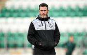 3 August 2023; Shamrock Rovers manager Stephen Bradley before the UEFA Europa Conference League Second Qualifying Round Second Leg match between Shamrock Rovers and Ferencvaros at Tallaght Stadium in Dublin. Photo by Harry Murphy/Sportsfile