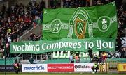 3 August 2023; Shamrock Rovers supporters before the UEFA Europa Conference League Second Qualifying Round Second Leg match between Shamrock Rovers and Ferencvaros at Tallaght Stadium in Dublin. Photo by Harry Murphy/Sportsfile