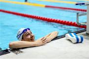4 August 2023; Roisin Ryan of Ireland during a training session on day five of the World Para Swimming Championships 2023 at Manchester Aquatics Centre in Manchester. Photo by Paul Greenwood/Sportsfile
