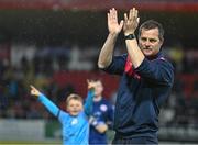 4 August 2023; St Patrick's Athletic manager Jon Daly after his side's victory in the SSE Airtricity Men's Premier Division match between Sligo Rovers and St Patrick's Athletic at The Showgrounds in Sligo. Photo by Tyler Miller/Sportsfile