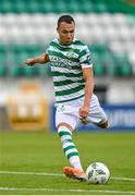 6 August 2023; Graham Burke of Shamrock Rovers during the SSE Airtricity Men's Premier Division match between Shamrock Rovers and Cork City at Tallaght Stadium in Dublin. Photo by Seb Daly/Sportsfile