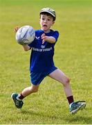 9 August 2023; Nathaniel Lynch during the Bank of Ireland Leinster Rugby Summer Camp at MU Barnhall RFC in Leixlip, Kildare. Photo by Piaras Ó Mídheach/Sportsfile