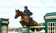 9 August 2023; Cian O'Connor of Ireland competes on Tipperary during Longines FEI Dublin Horse Show - Sport Ireland Classic at the RDS in Dublin. Photo by Sam Barnes/Sportsfile