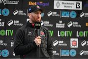 11 August 2023; Dundalk head coach Stephen O'Donnell before the SSE Airtricity Men's Premier Division match between Dundalk and Sligo Rovers at Oriel Park in Dundalk, Louth. Photo by Ben McShane/Sportsfile