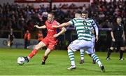 11 August 2023; Jack Moylan of Shelbourne during the SSE Airtricity Men's Premier Division match between Shelbourne and Shamrock Rovers at Tolka Park in Dublin. Photo by Seb Daly/Sportsfile