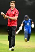 17 August 2023; Josh Manley of Munster Reds during the Rario Inter-Provincial Cup match between Munster Reds and Leinster Lightning at The Mardyke in Cork. Photo by Eóin Noonan/Sportsfile