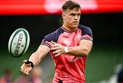 18 August 2023; Josh van der Flier during an Ireland rugby captain's run at the Aviva Stadium in Dublin. Photo by Harry Murphy/Sportsfile