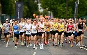 20 August 2023; Competitors during the start of the Peugeot Race Series Cork City 10 Mile at Cork City in Cork. Photo by Eóin Noonan/Sportsfile