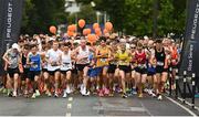 20 August 2023; Competitors during the Peugeot Race Series Cork City 10 Mile at Cork City in Cork. Photo by Eóin Noonan/Sportsfile