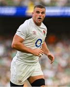 19 August 2023; Ben Earl of England during the Bank of Ireland Nations Series match between Ireland and England at Aviva Stadium in Dublin. Photo by Brendan Moran/Sportsfile