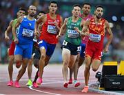 22 August 2023; John Fitzsimons of Ireland, 9, competes in the men's 800m heats during day four of the World Athletics Championships at the National Athletics Centre in Budapest, Hungary. Photo by Sam Barnes/Sportsfile