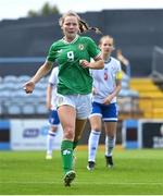 22 August 2023; Anna Butler of Republic of Ireland during a women's U16 international friendly match between Republic of Ireland and Faroe Islands at Head in the Game Park in Drogheda, Louth. Photo by Ben McShane/Sportsfile