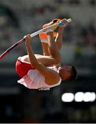 23 August 2023; Pawel Wojciechowski of Poland competes in the men's pole vault qualifications during day five of the World Athletics Championships at the National Athletics Centre in Budapest, Hungary. Photo by Sam Barnes/Sportsfile