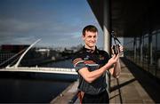 23 August 2023; PwC GAA/GPA Player of the Month for July in football, Brendan Rogers of Derry, with his award at PwC offices in Dublin today. Photo by Eóin Noonan/Sportsfile