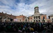 26 August 2023; A general view of mass in Dublin Castle ahead of the Aer Lingus College Football Classic match between Notre Dame and Navy in Dublin. Over 6,500 members of the Notre Dame community attended the event. Photo by Ramsey Cardy/Sportsfile