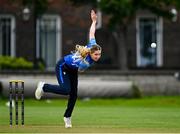 29 August 2023; Louise Little of Typhoons during the Evoke Super 50 Cup match between Scorchers and Typhoons at Railway Union Cricket Club in Dublin. Photo by Tyler Miller/Sportsfile