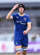 27 August 2023; Sean Walsh of Leinster during the U18 Clubs Interprovincial Championship match between Leinster and Connacht at Energia Park in Dublin. Photo by Piaras Ó Mídheach/Sportsfile